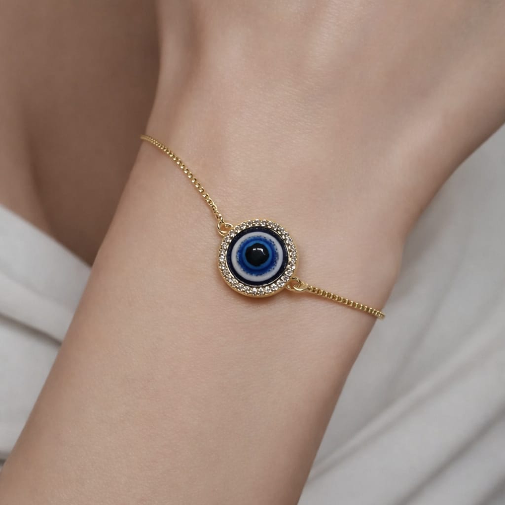 Classic Evil Eye Charm Bracelet | Isha Elite 🧿✨